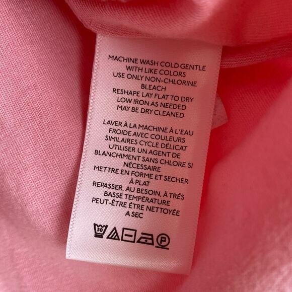 Maeve Bubble Hem Top Size S Pink Modal Long Sleeve Balletcore Anthropologie - Picture 11 of 13